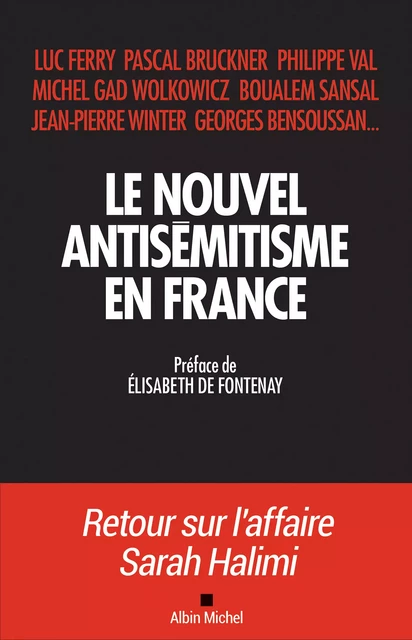 Le Nouvel Antisémitisme en France -  Collectif - Albin Michel