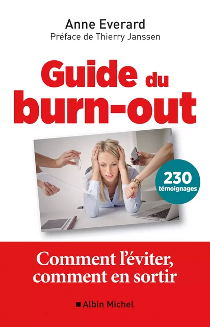 Guide du burn-out - Anne Everard - Albin Michel