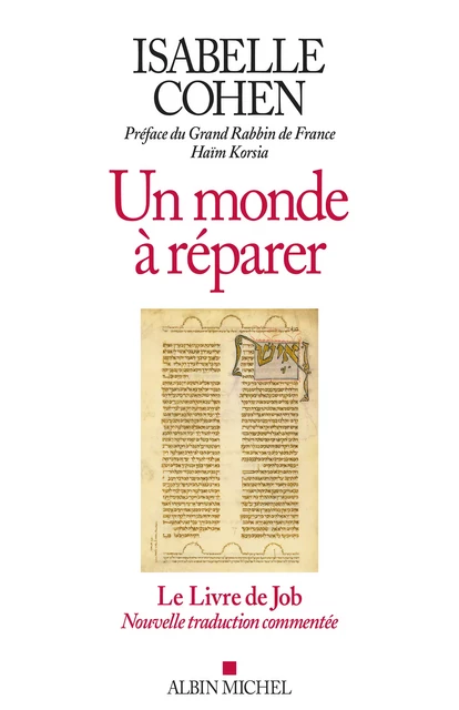 Un monde à réparer - Isabelle Cohen - Albin Michel