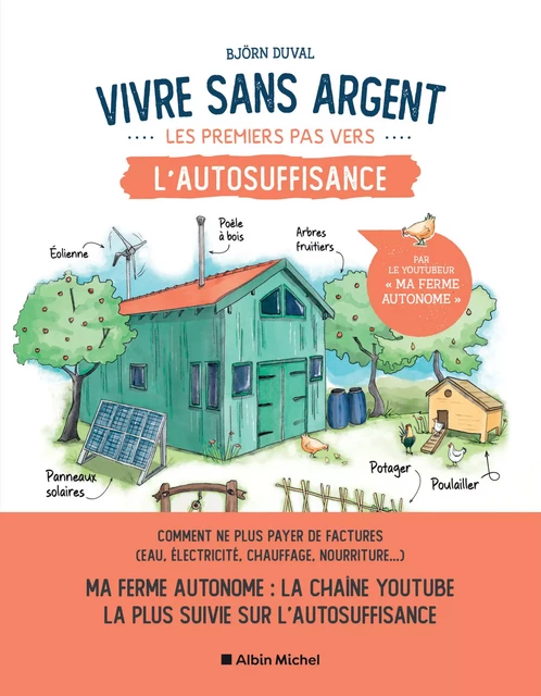 Vivre sans argent. Les premiers pas vers l'autosuffisance - Björn Duval - Albin Michel