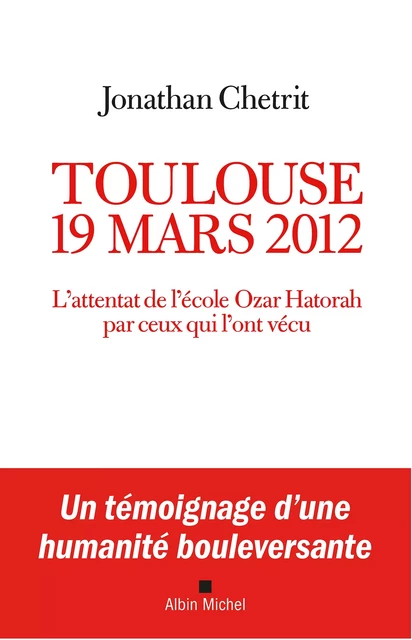 Toulouse 19 mars 2012 - Jonathan Chetrit - Albin Michel