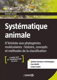 Systématique animale : D'Aristote aux phylogénies moléculaires