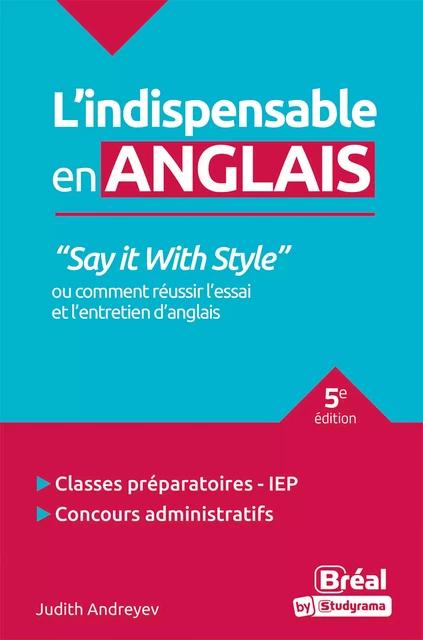 L'indispensable en anglais - Judith Andreyev - Bréal