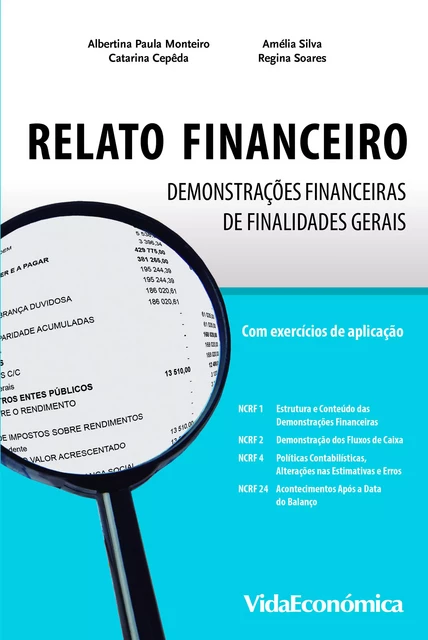 Relato Financeiro - Albertina Monteiro, Amélia Silva, Catarina Cepêda, Regina Soares - Vida Económica Editorial