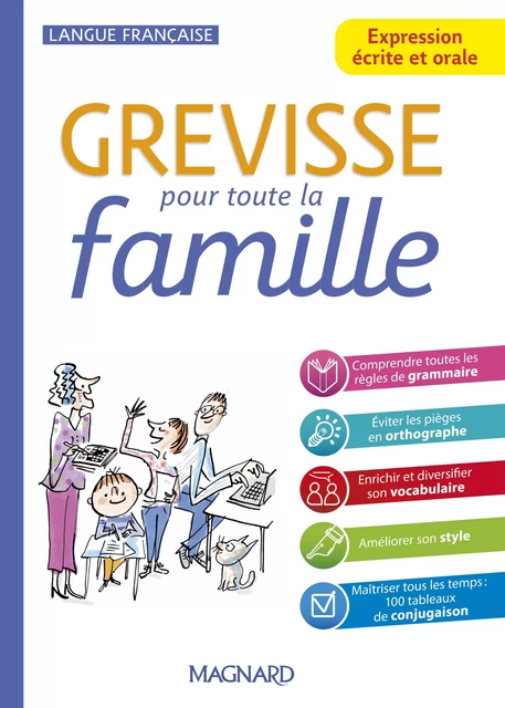 Grevisse pour toute la famille - Jean-Christophe Pellat, Ariane Carrère, Marie Lammert - Magnard