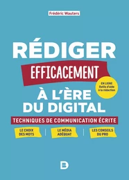 Rédiger efficacement à l'ère du digital