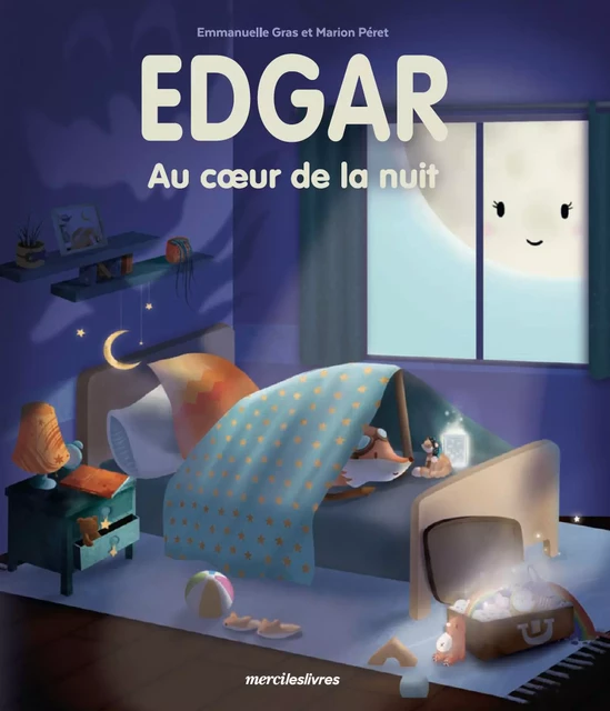 Edgar, au cœur de la nuit - Emmanuelle Gras, Marion Péret - mercileslivres