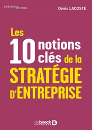 Les 10 notions clés de la stratégie d'entreprise