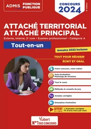 Concours Attaché territorial - Attaché principal - Catégorie A - Tout-en-un - Fil d'actu offert