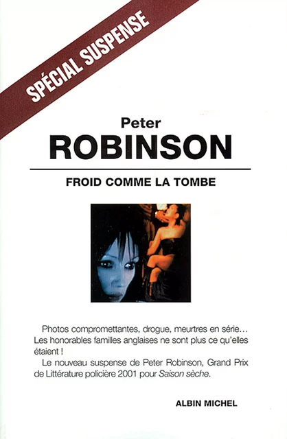 Froid comme la tombe - Peter Robinson - Albin Michel