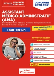 Concours Assistant médico-administratif - Catégorie B - Concours 2020-2021