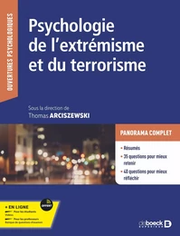 Psychologie de l'extrémisme et du terrorisme