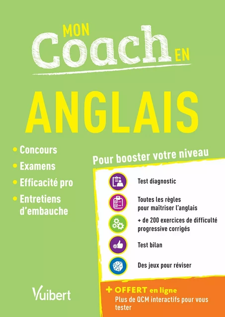 Mon coach en Anglais - Céline Tatat - Vuibert