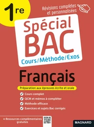 Spécial Bac 2025 : Français - 1re - Cours, méthode, exos