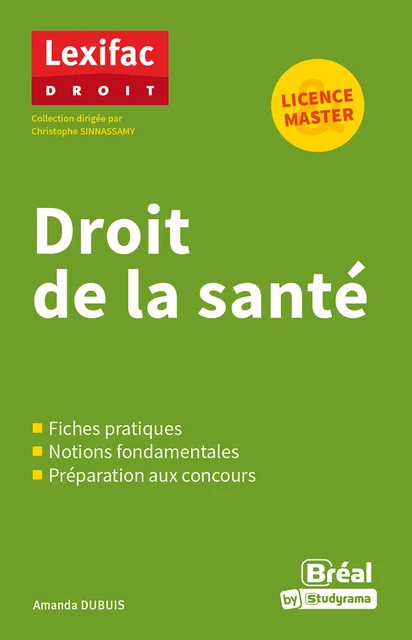 Droit de la santé - Licence, Master - Amanda Dubuis - Bréal