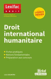 Droit international humanitaire - Licence, Master