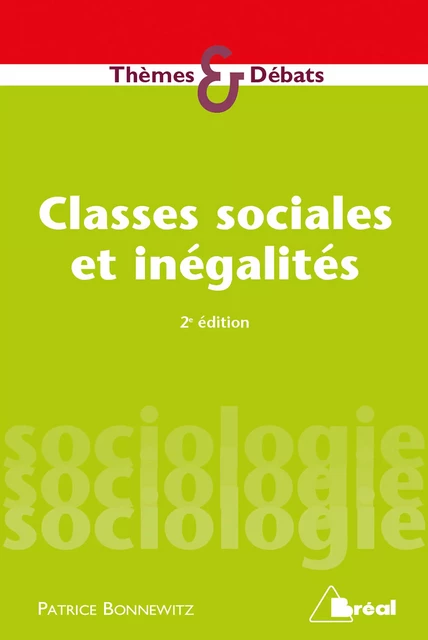 Classes sociales et inégalités - Patrice Bonnewitz - Bréal