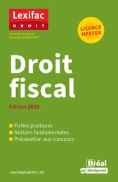 Droit fiscal - Licence, Master - Édition 2023