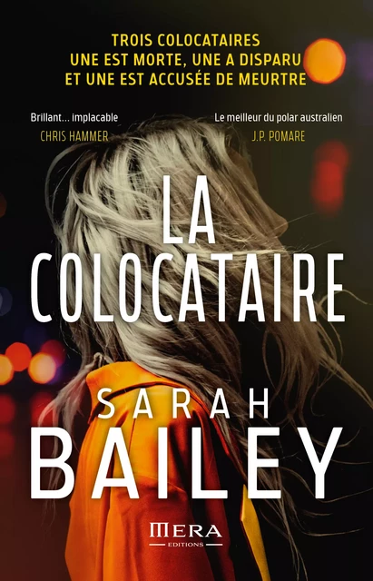 La colocataire - Sarah Bailey - Mera Editions