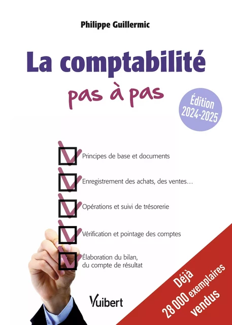 La comptabilité pas à pas - Philippe Guillermic - Vuibert