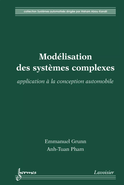 Modélisation des systèmes complexes - Emmanuel Grunn, Anh-Tuan Pham - Hermes Science Publications