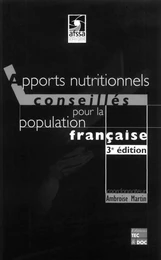 Apports nutritionnels conseillés pour la population française