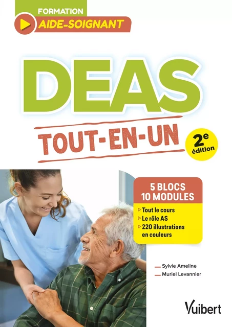 DEAS tout en un - 5 blocs de compétences, 10 modules - Sylvie Ameline, Muriel Levannier - Vuibert