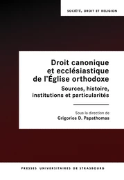 Droit canonique et ecclésiastique de l’Église orthodoxe