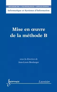 Mise en oeuvre de la méthode B - Jean-Louis Boulanger, Jean-Charles Pomerol - Hermes Science Publications