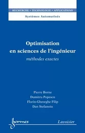 Optimisation en sciences de l'ingénieur