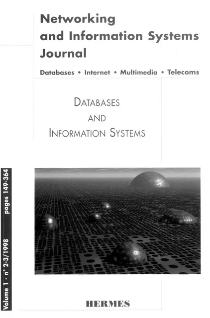 Databases and information systems (Networking and information systems journal Vol.1 N°2-3 1998) - Mokrane Bouzeghoub - Hermes Science Publications