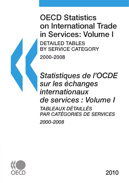 Statistiques de l'OCDE sur les échanges internationaux de services 2010, Volume I, Tableaux détaillés par catégories de services -  Collective - OECD