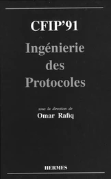 CFIP'91 Ingénierie des protocoles