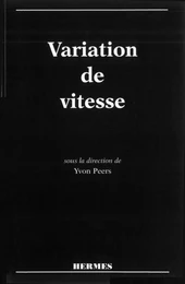 La variation de vitesse (tirage 06/97)