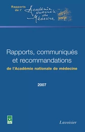 Rapports, communiqués et recommandations de l'ANM