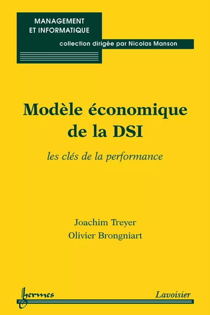 Modèle économique de la DSI - Joachim Treyer, Olivier Brongniart - Hermes Science Publications