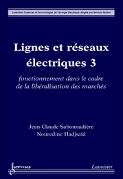 Lignes et réseaux électriques 3: fonctionnement dans le cadre de la libéralisation des marchés (Coll. Sciences & Technologies de l'Énergie Électrique)