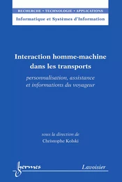 Interaction homme-machine dans les transports