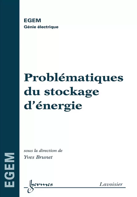 Problématiques du stockage d'énergie (traité EGEM) - Yves Brunet - Hermes Science Publications