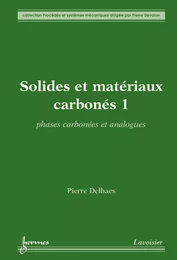 Solides et matériaux carbonés 1