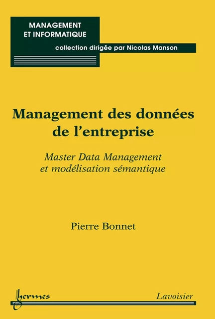 Management des données de l'entreprise - Pierre Bonnet - Hermes Science Publications