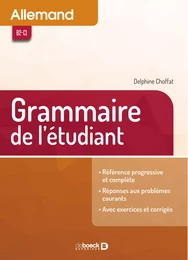 Allemand - Grammaire de l'étudiant