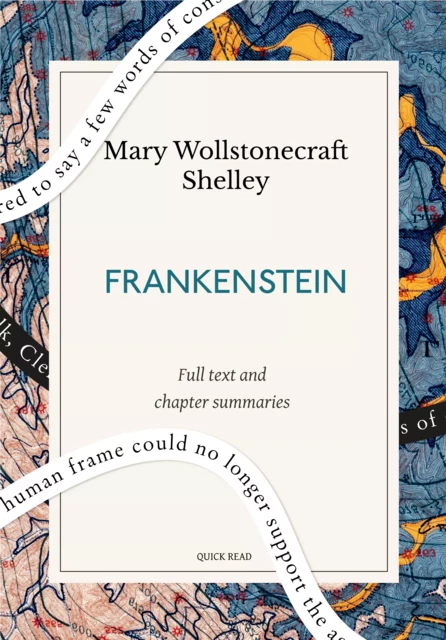 Frankenstein: A Quick Read edition - Quick Read, Mary Wollstonecraft Shelley - Quick Read