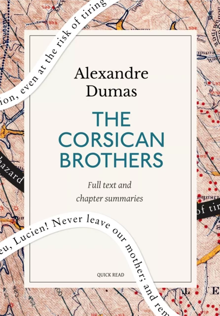 The Corsican Brothers: A Quick Read edition - Quick Read, Alexandre Dumas - Quick Read