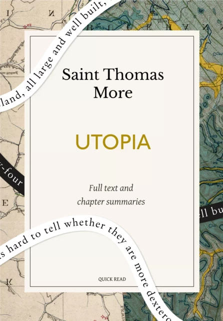 Utopia: A Quick Read edition - Quick Read, Saint Thomas More - Quick Read