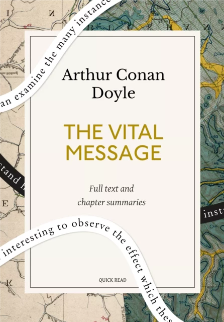 The Vital Message: A Quick Read edition - Quick Read, Arthur Conan Doyle - Quick Read