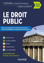 Le Droit public 2022-2023