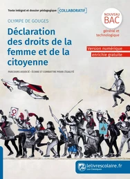 Déclaration des droits de la femme et de la citoyenne