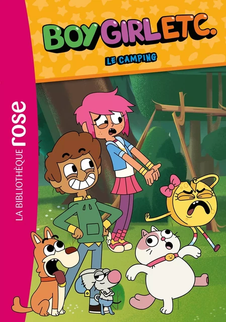 Boy, Girl, etc. 03 - Le camping -  Cloudco Entertainment - Hachette Jeunesse