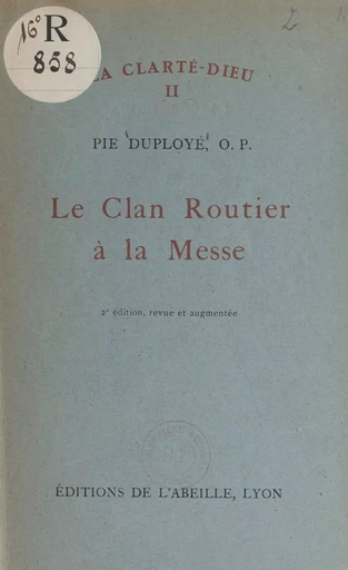 Le clan routier à la messe - Pie Duployé - FeniXX réédition numérique